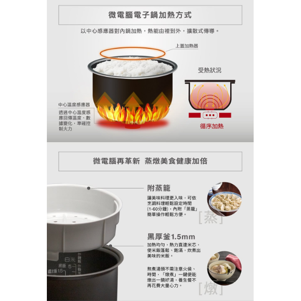 象印 NL-GAF(6 / 10人份)*黑厚釡微電腦電子鍋