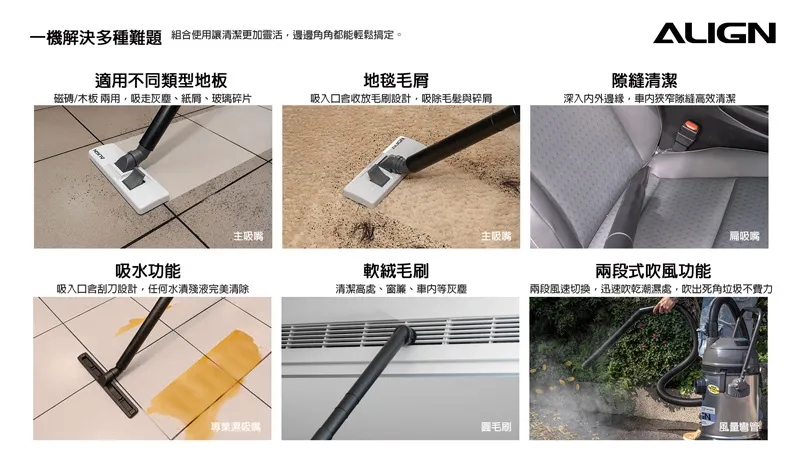 亞拓 AVC-2020 工業吸塵器 乾濕兩用(同TVC-2020)
