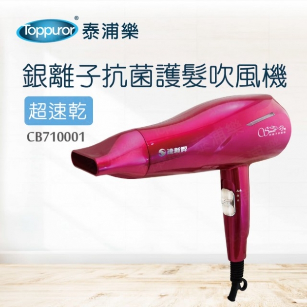 【達新牌】恆溫銀離子抗菌護髮吹風機TS2968(CB710001)