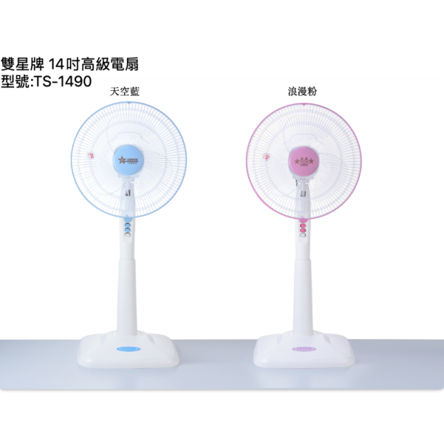 雙星 TS-1490 / 14吋立地型電扇 