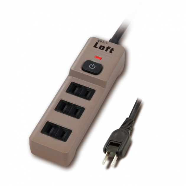 Dr.AV 聖岡 LL-755S-6 工業風2P1切3插節能延長線(6尺)