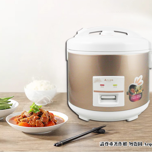 元山 YS-5101RC / 10人份厚釜電子鍋(金)