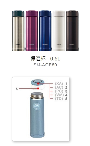 象印 SM-AFE AGF 35 50 保溫杯