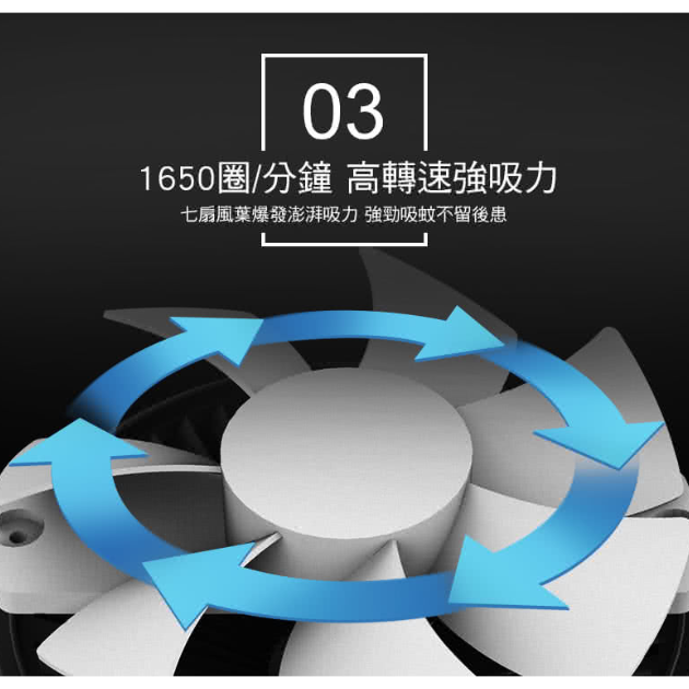 【NORTHERN 北方 ML300】USB吸入式捕蚊燈